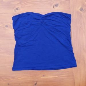 Blue tube top